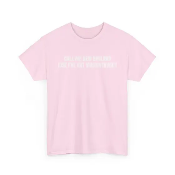 Call Me New England tee