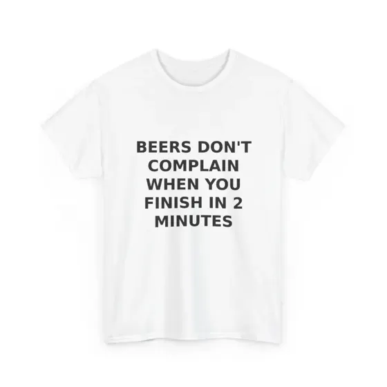Beers Don't Complain tee