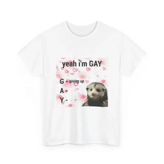 Yeah I'm Gay (Giving Up) tee