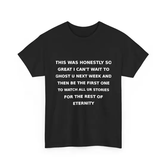 Ghost U / Honestly So Great tee